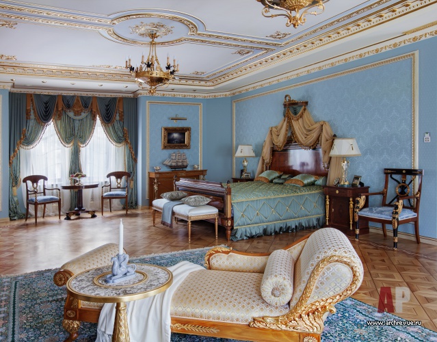 Фото интерьера гостевой дома в дворцовом стиле