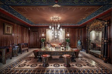 Фото интерьера кальянной дома в дворцовом стиле