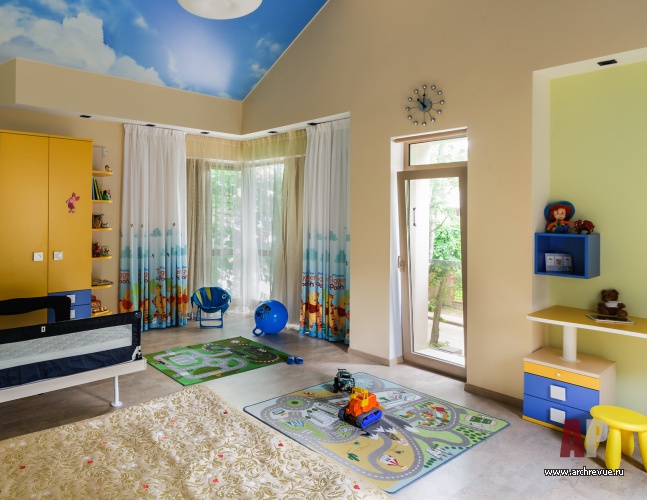 Фото интерьера детской дома в современном стиле