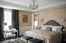 Фото интерьера спальни дома в стиле фьюжн