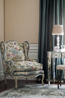 Фото интерьера спальни дома в стиле фьюжн