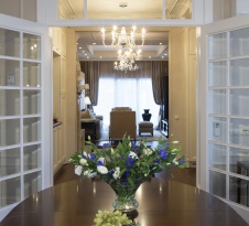 Фото интерьера столовой дома в стиле ар-деко