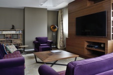 Фото интерьера зоны отдыха квартиры в современном стиле