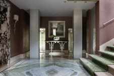 Фото интерьера входной зоны дома в стиле ар-деко