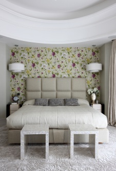 Фото интерьера спальни дома в стиле ар-деко