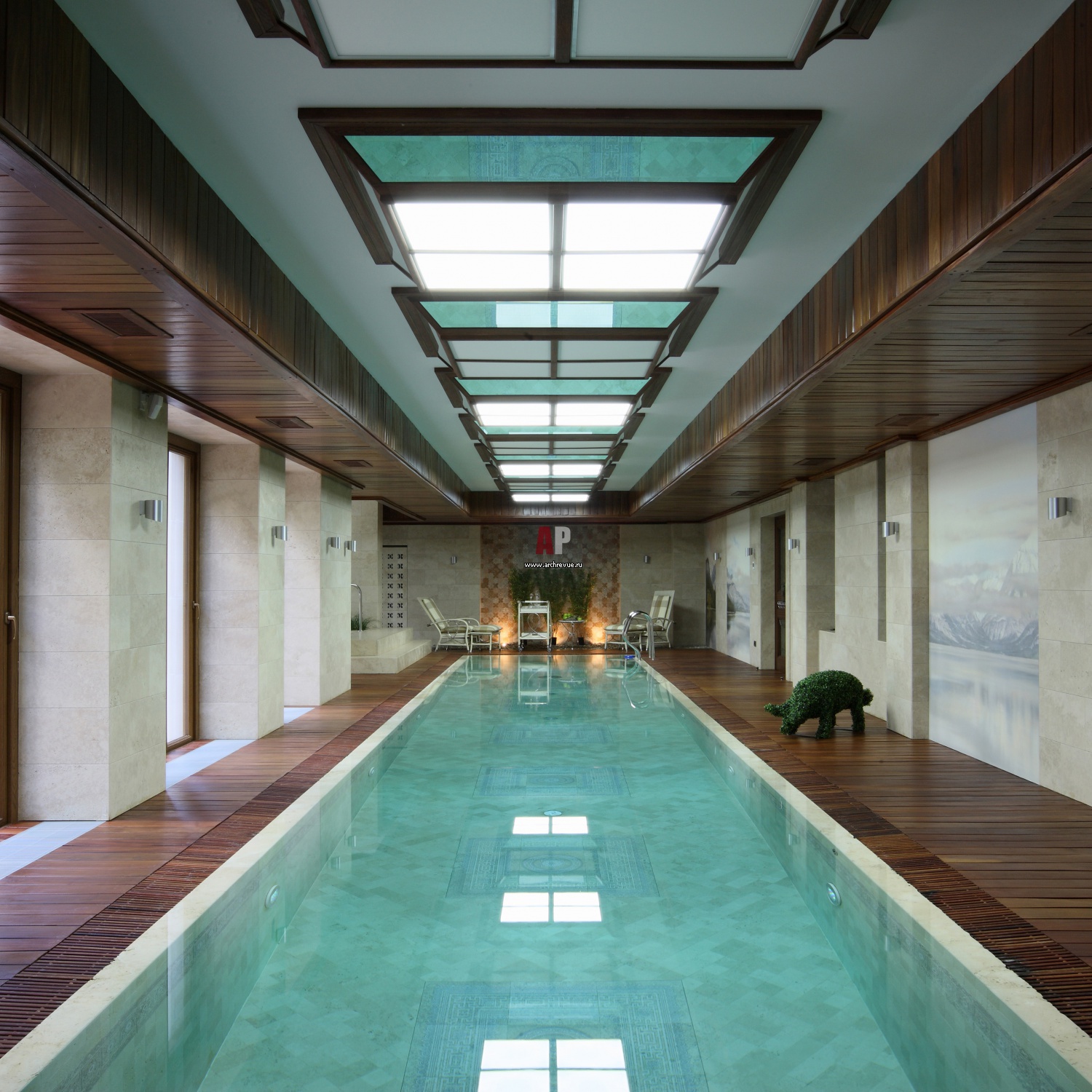 Бассейн 25 метров в частном доме