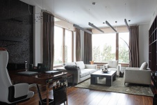 Фото интерьера кабинета дома в современном стиле