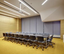 Фото интерьера переговорной офиса в современном стиле