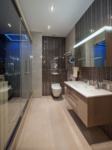 Фото интерьера сауны квартиры в стиле ар-деко