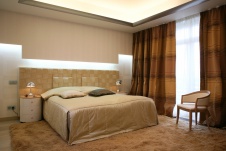 Фото интерьера спальни квартиры в стиле минимализм