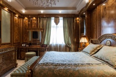 Фото интерьера спальни квартиры в стиле классика