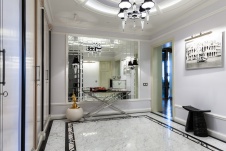 Фото интерьера входной зоны квартиры в стиле ар-деко