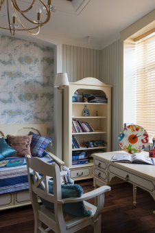 Фото интерьера детской квартиры в стиле ар-деко