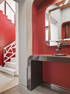 Фото интерьера входной зоны квартиры в современном стиле