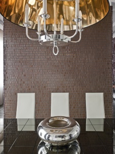 Фото интерьера столовой квартиры в современном стиле