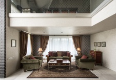 Фото интерьера зоны отдыха дома в стиле фьюжн