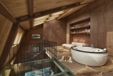 Фото интерьера спальни квартиры в современном стиле