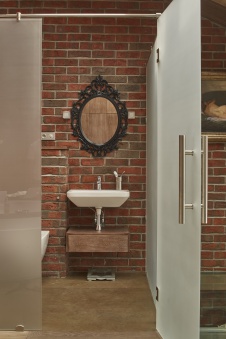 Фото интерьера санузла квартиры в современном стиле