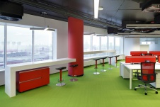 Фото интерьера зоны отдыха офиса в современном стиле