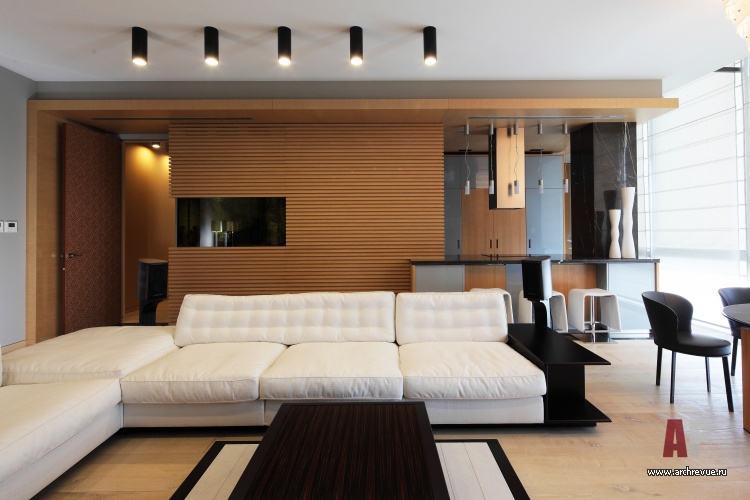 Фото интерьера зоны отдыха квартиры в стиле минимализм
