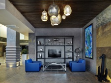 Фото интерьера зоны отдыха офиса в современном стиле