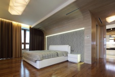 Фото интерьера спальни квартиры в стиле минимализм