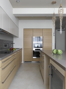 Фото интерьера кухни квартиры в стиле фьюжн