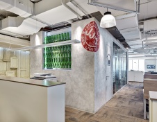 Фото интерьера ресепешен офиса в стиле фьюжн