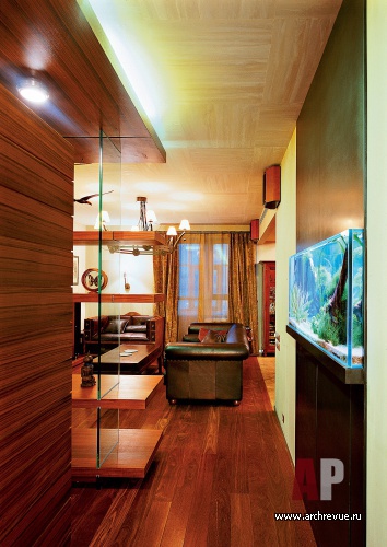 Фото интерьера зоны отдыха квартиры в современном стиле