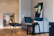 Фото интерьера зоны отдыха квартиры в современном стиле