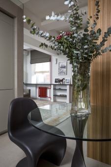 Фото интерьера гостиной квартиры в стиле минимализм