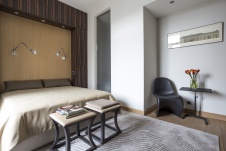 Фото интерьера спальни квартиры в стиле минимализм