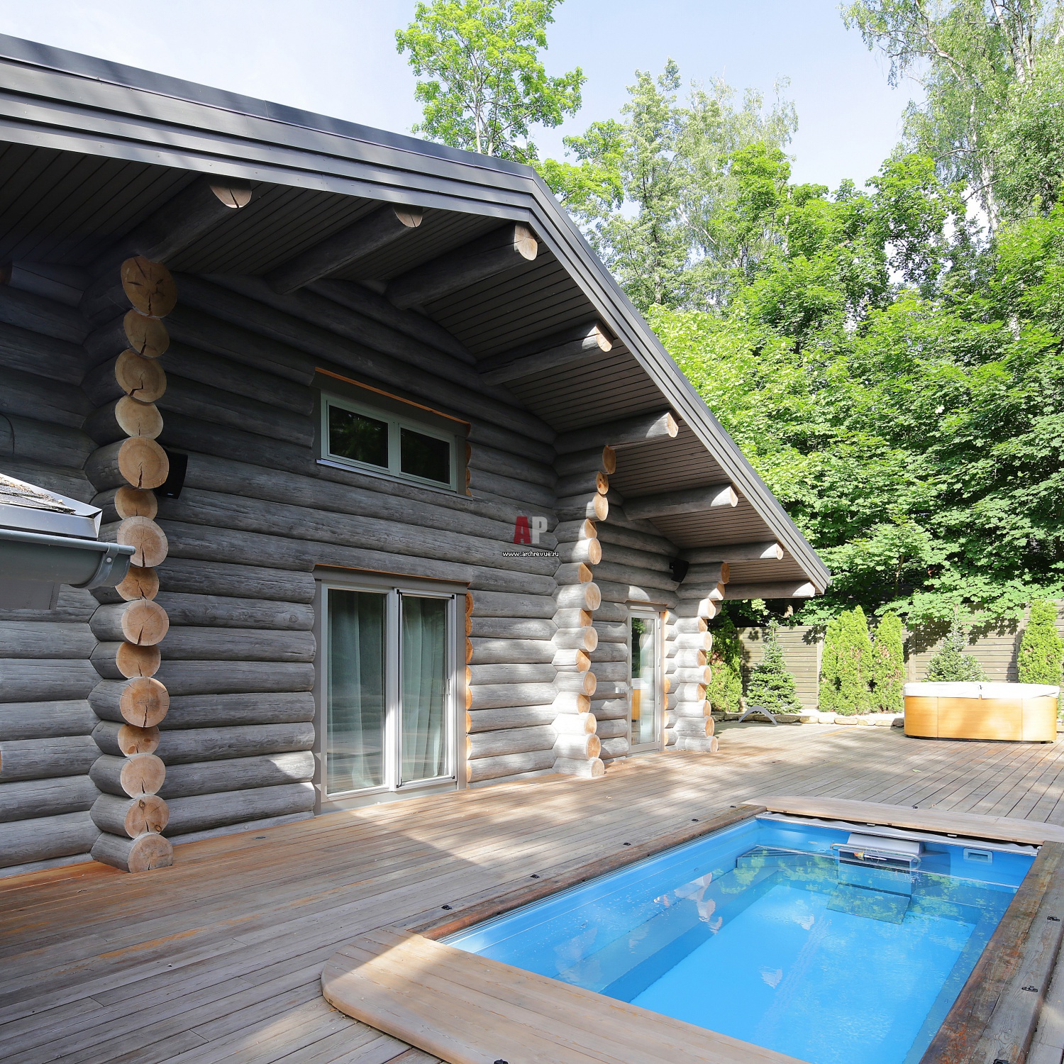 Металлический дом в Ейске бассейн Металлический дом в Ейске бассейн