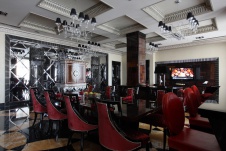 Фото интерьера столовой квартиры в стиле ар-деко