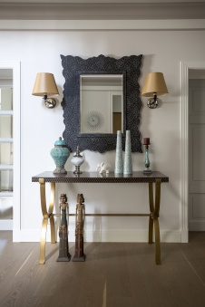 Фото интерьера коридора дома в стиле фьюжн