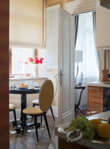 Фото интерьера кухни квартиры в стиле ар-деко