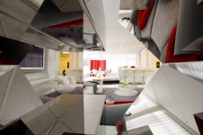 Фото интерьера гостиной квартиры в стиле минимализм