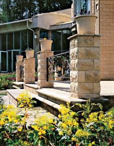 Фото фасада дома в стиле ар-деко