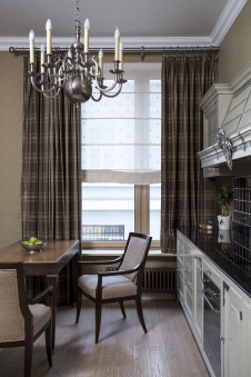 Фото интерьера столовой квартиры в стиле современная классика