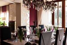 Фото интерьера столовой дома в стиле ар-деко