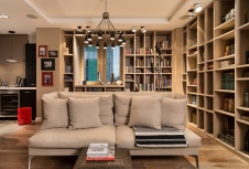 Фото интерьера гостиной небольшой квартиры в современном стиле