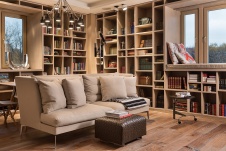 Фото интерьера гостиной небольшой квартиры в современном стиле