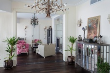 Фото интерьера зоны отдыха пентхауса в стиле ар-деко