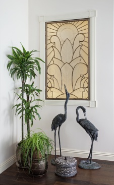 Фото интерьера коридора пентхауса в стиле ар-деко