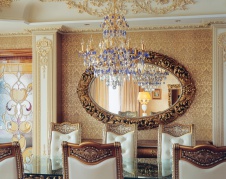 Фото интерьера гостиной квартиры в стиле дворцовой классики