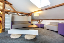 Фото интерьера зоны отдыха офиса в современном стиле