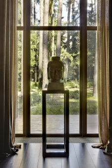 Фото интерьера столовой дома в современном стиле