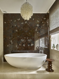 Фото интерьера ванной дома в современном стиле