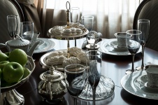 Фото интерьера кухни квартиры в стиле неоклассика