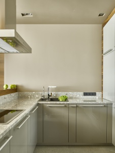 Фото интерьера кухни квартиры в стиле фьюжн